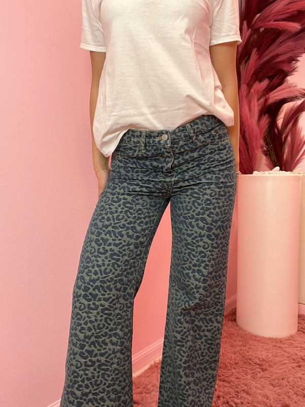 JEANS LEOPARDO