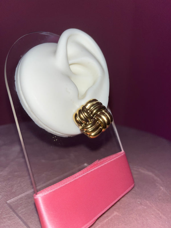 ORECCHINI INTRECCIO GOLD