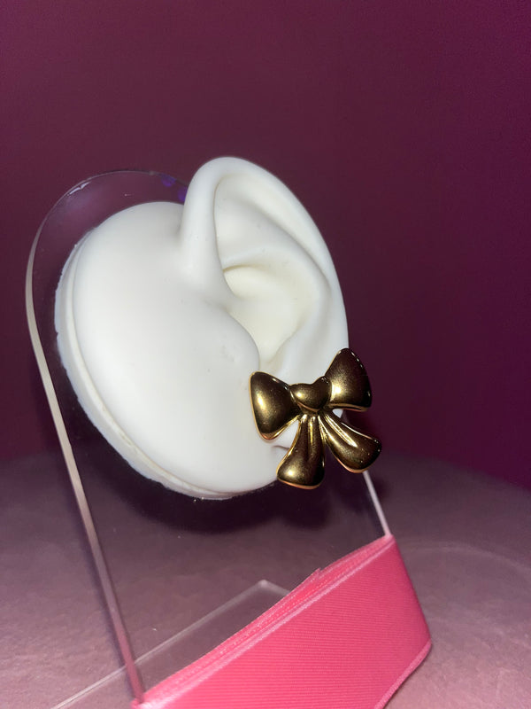 ORECCHINI FIOCCO GOLD