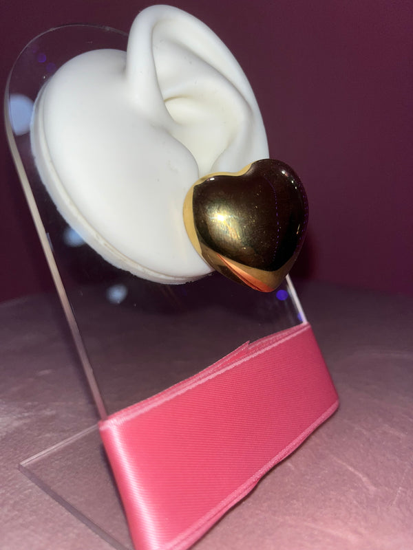 ORECCHINI CUORE GOLD