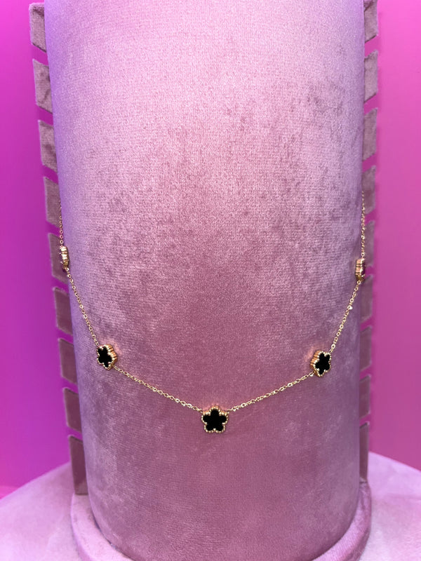 COLLANA CLEEF GOLD-BLACK