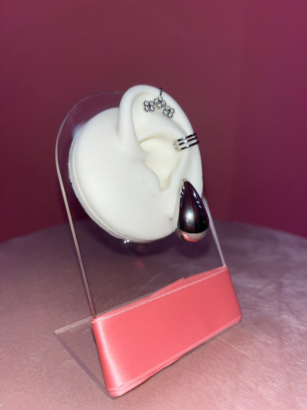 ORECCHINI GOCCIA SILVER